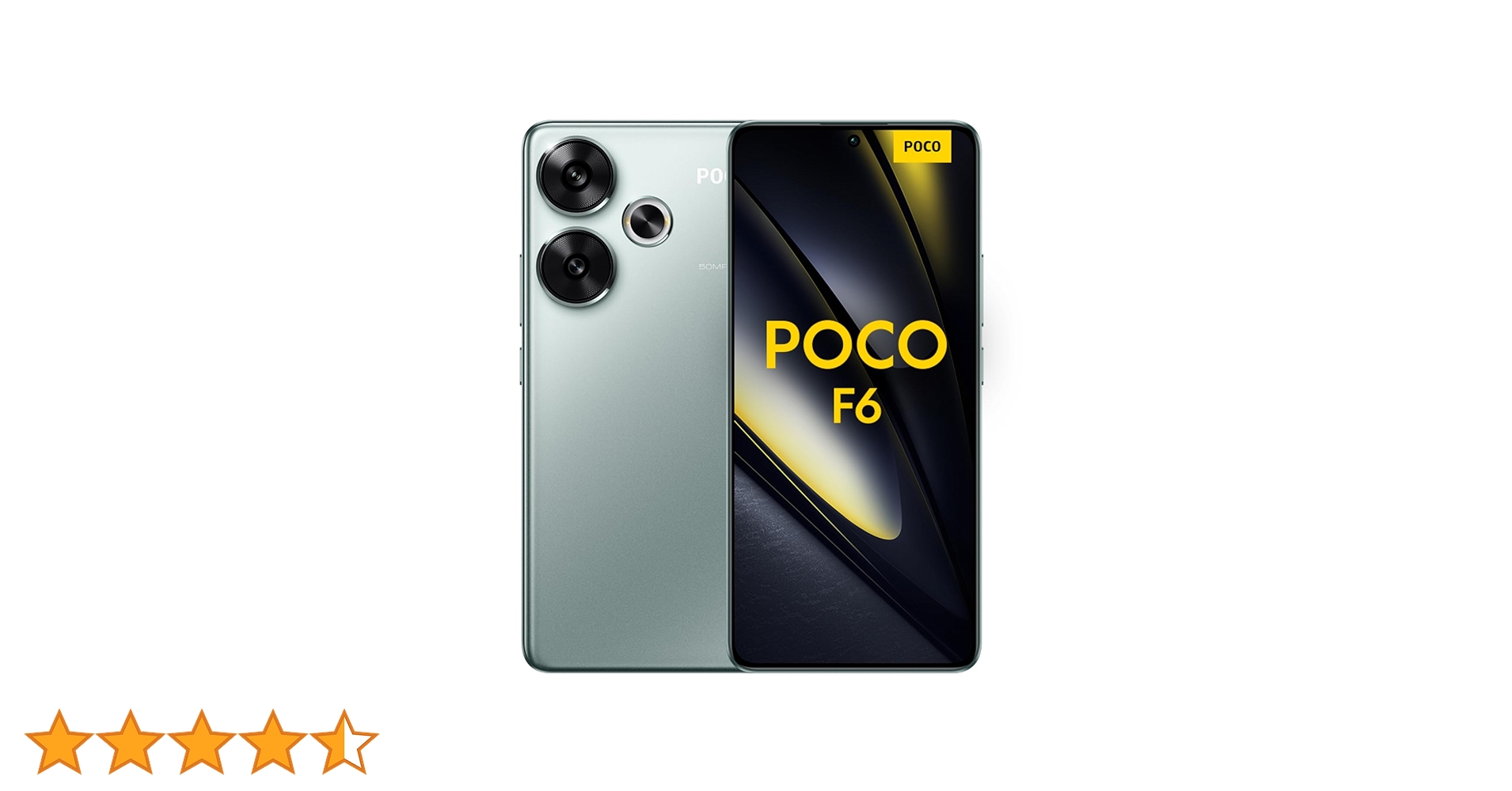 Xiaomi POCO F6 5G Mobile, Green (12GB Ram+512GB) | Snapdragon 8s